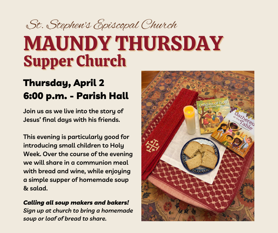 2026 Maundy Thursday Supper Church (1)